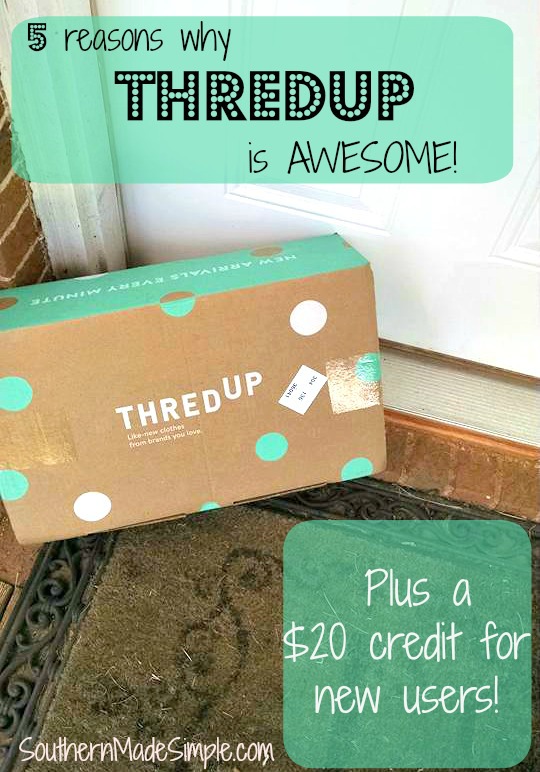 5 Reasons Why ThredUp is Awesome 20 Credit for Readers