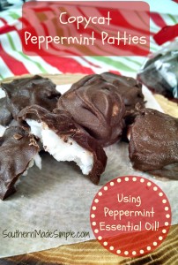 Copycat Peppermint Patty Recipe using Peppermint Essential Oil