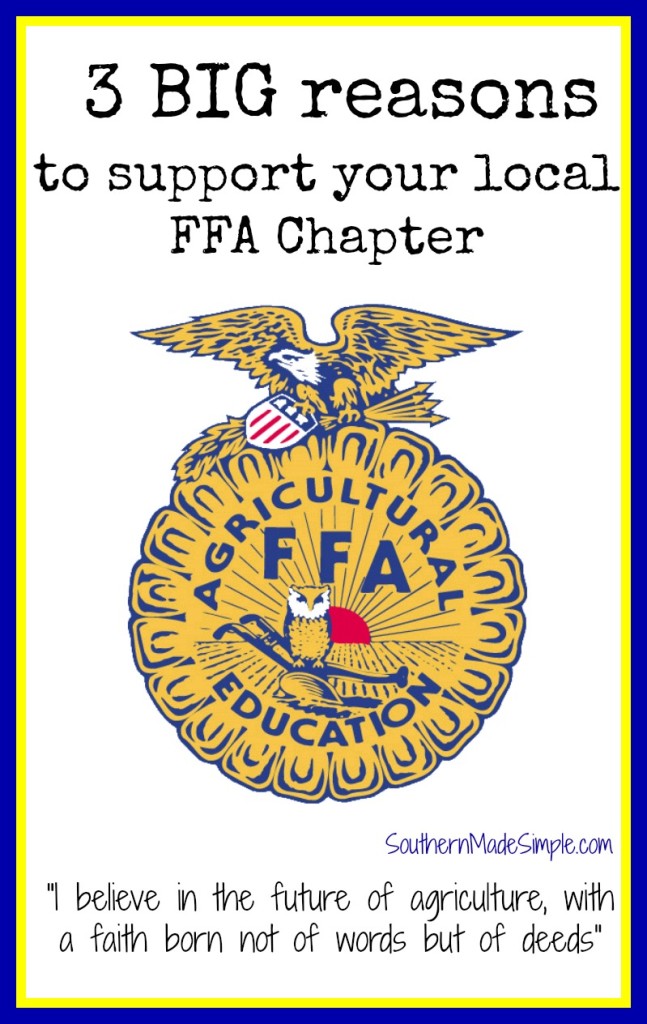 3 BIG reasons to Support the FFA