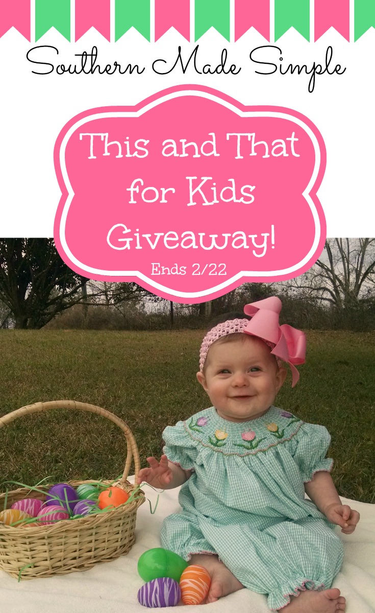 This and That for Kids Spring Collection + $25 Gift Code Giveaway! Ends 2/22