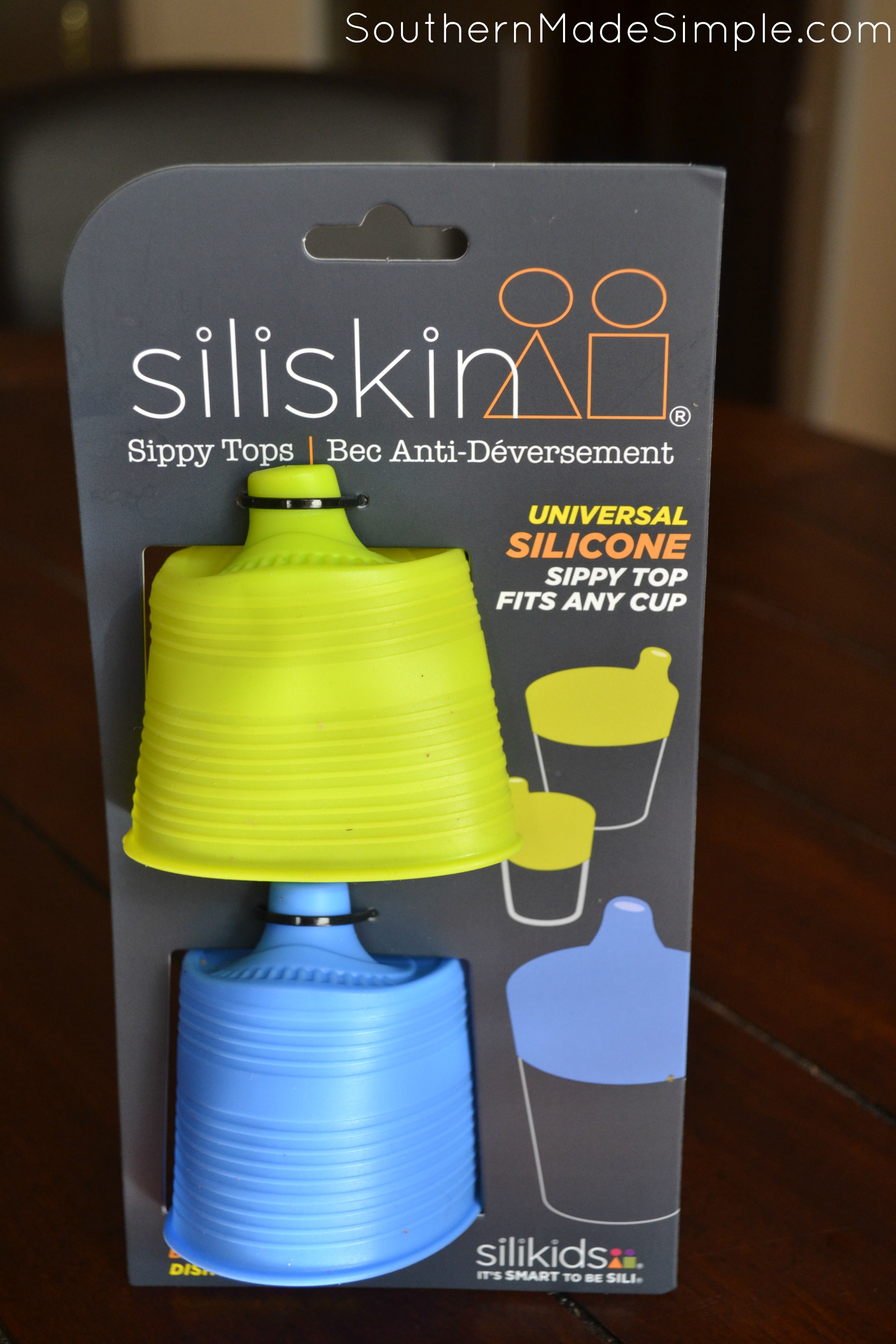 Turn any cup into a sippy cup with this neat product!