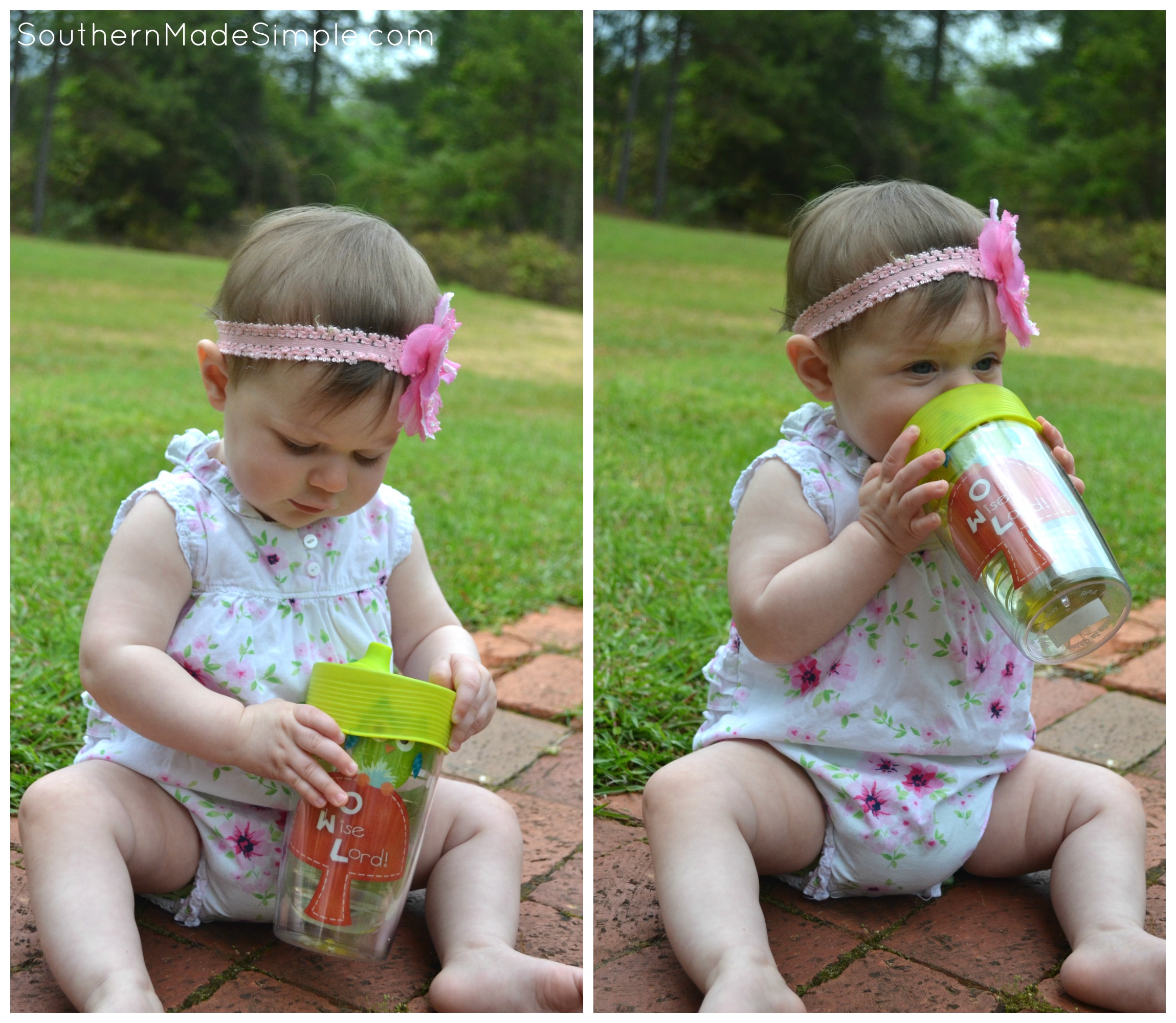Turn any cup into a sippy cup with this neat product!