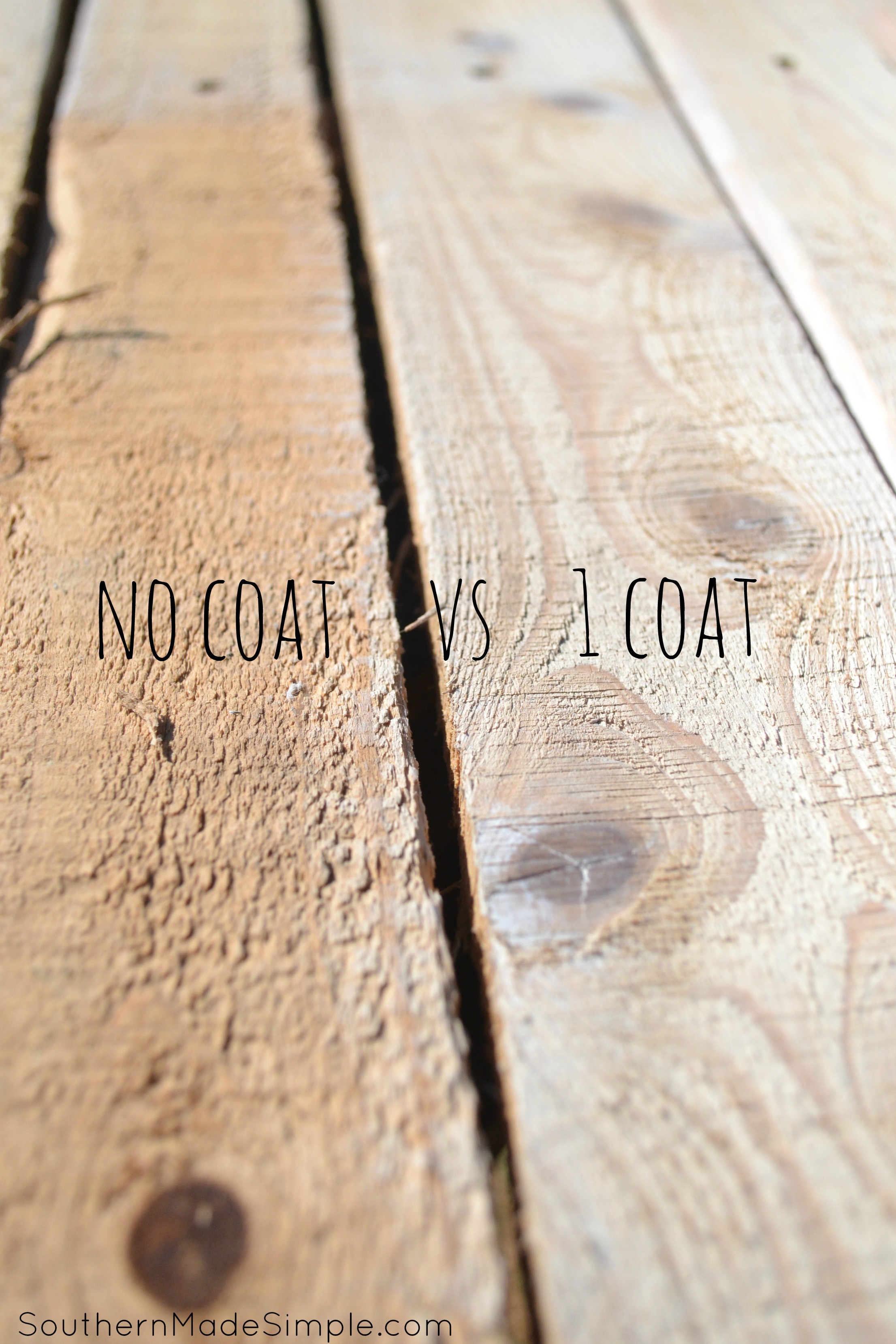 A simple step by step tutorial on how to whitewash wood for pennies on the dollar - Southern Made Simple