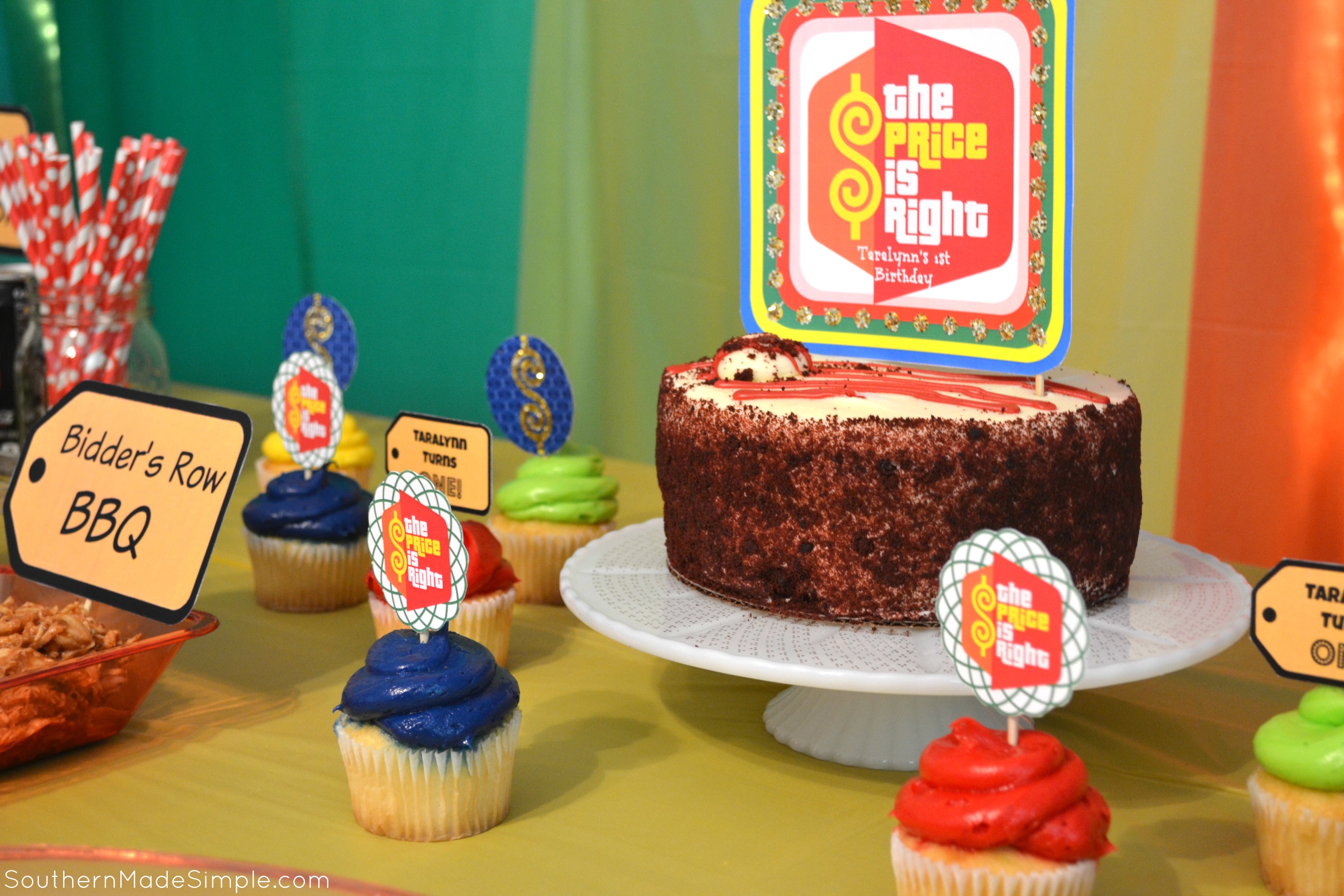The Price is Right Party + FREE printables! Price is Right Themed Birthday Party