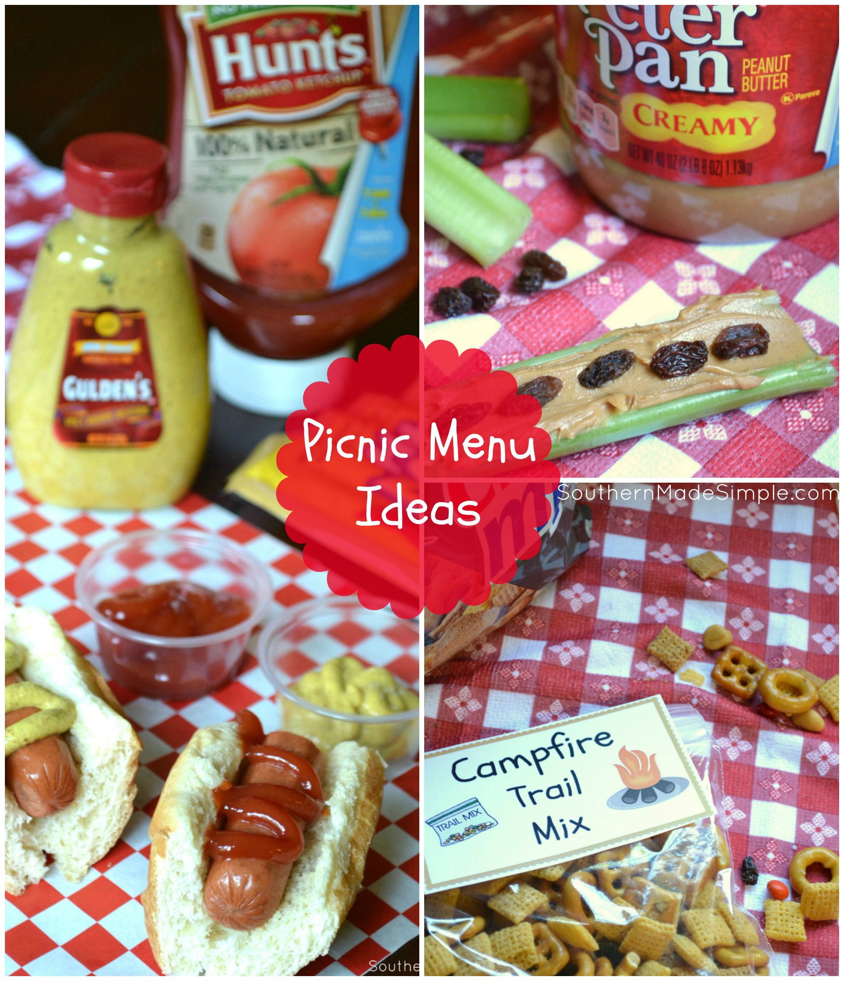 Rainy day bringing you down? Bring the outdoors IN and throw an indoor picnic! Tips and ideas on picnic-themed foods and 5 FREE printables included! #StormStockUp #ad