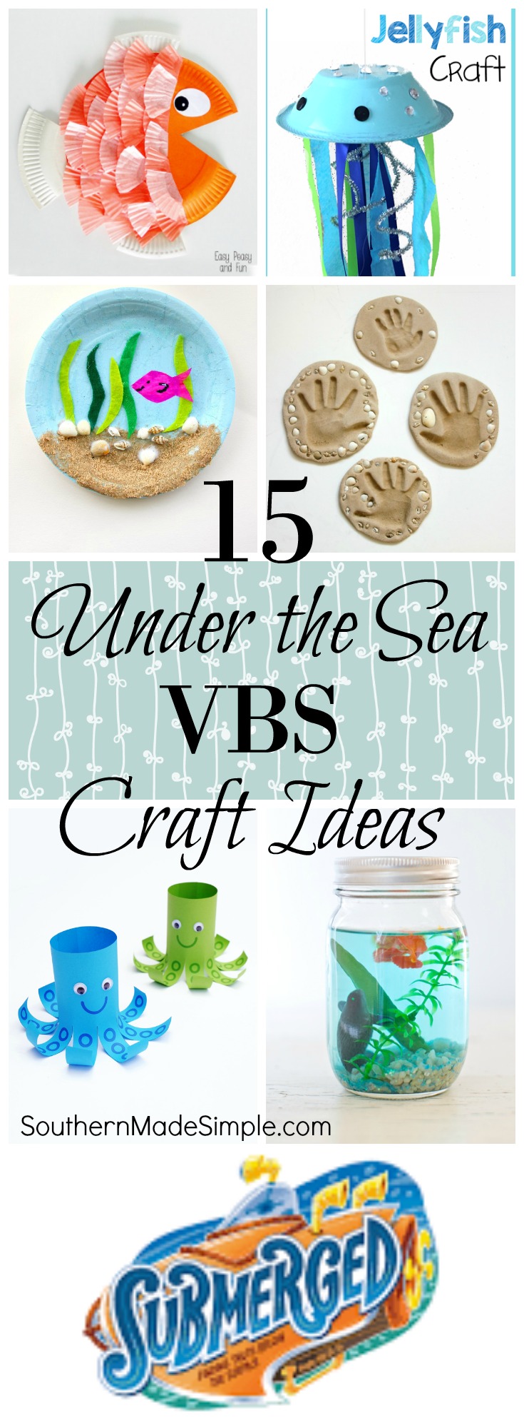 15 Craft Ideas for VBS Submerged Lifeway Theme #submerged #lifeway #underthesea 