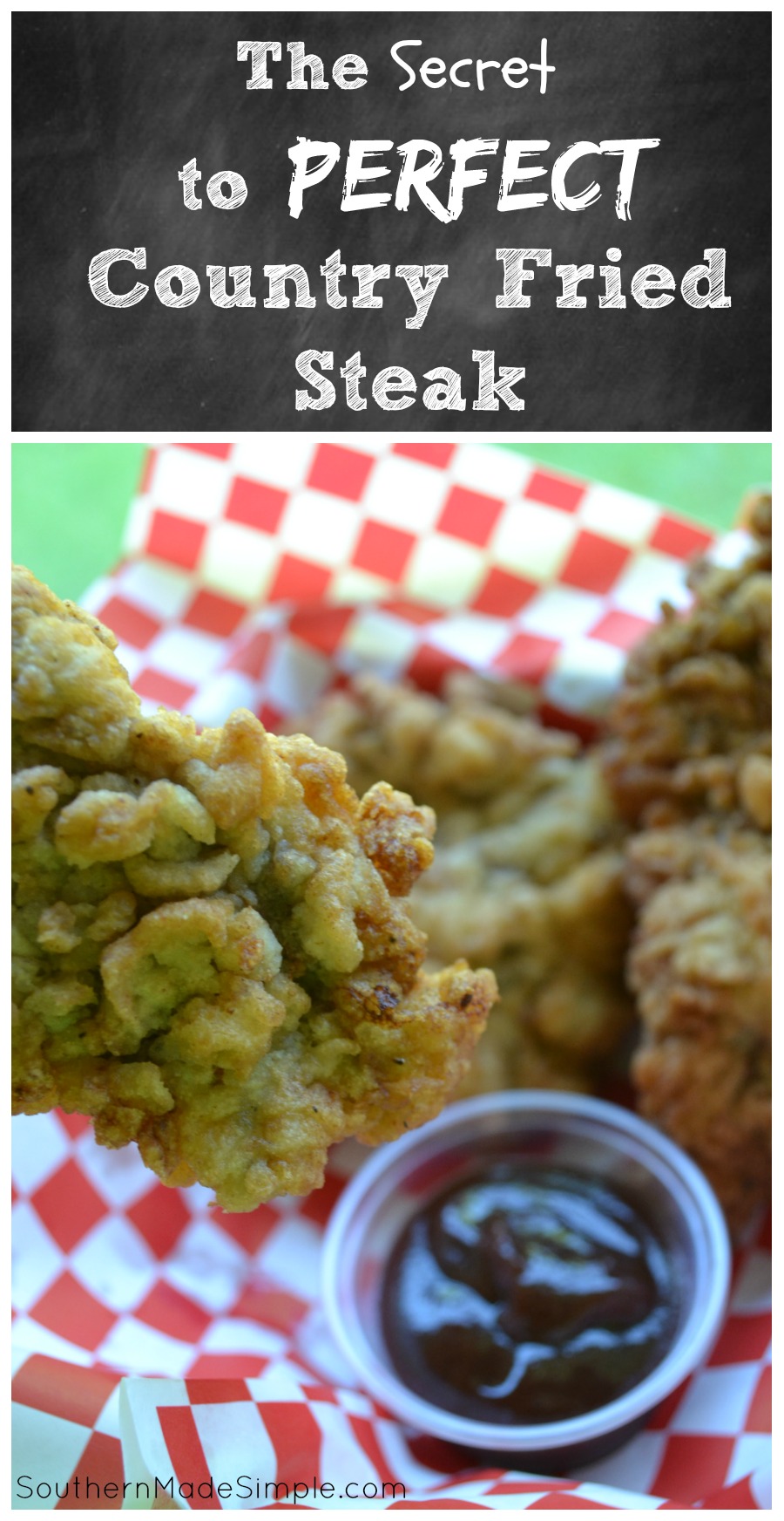 The Secret to the BEST Country Fried Steak! Trust me, it's not at all what you may think! I made this version using venison, but most people would opt for beef