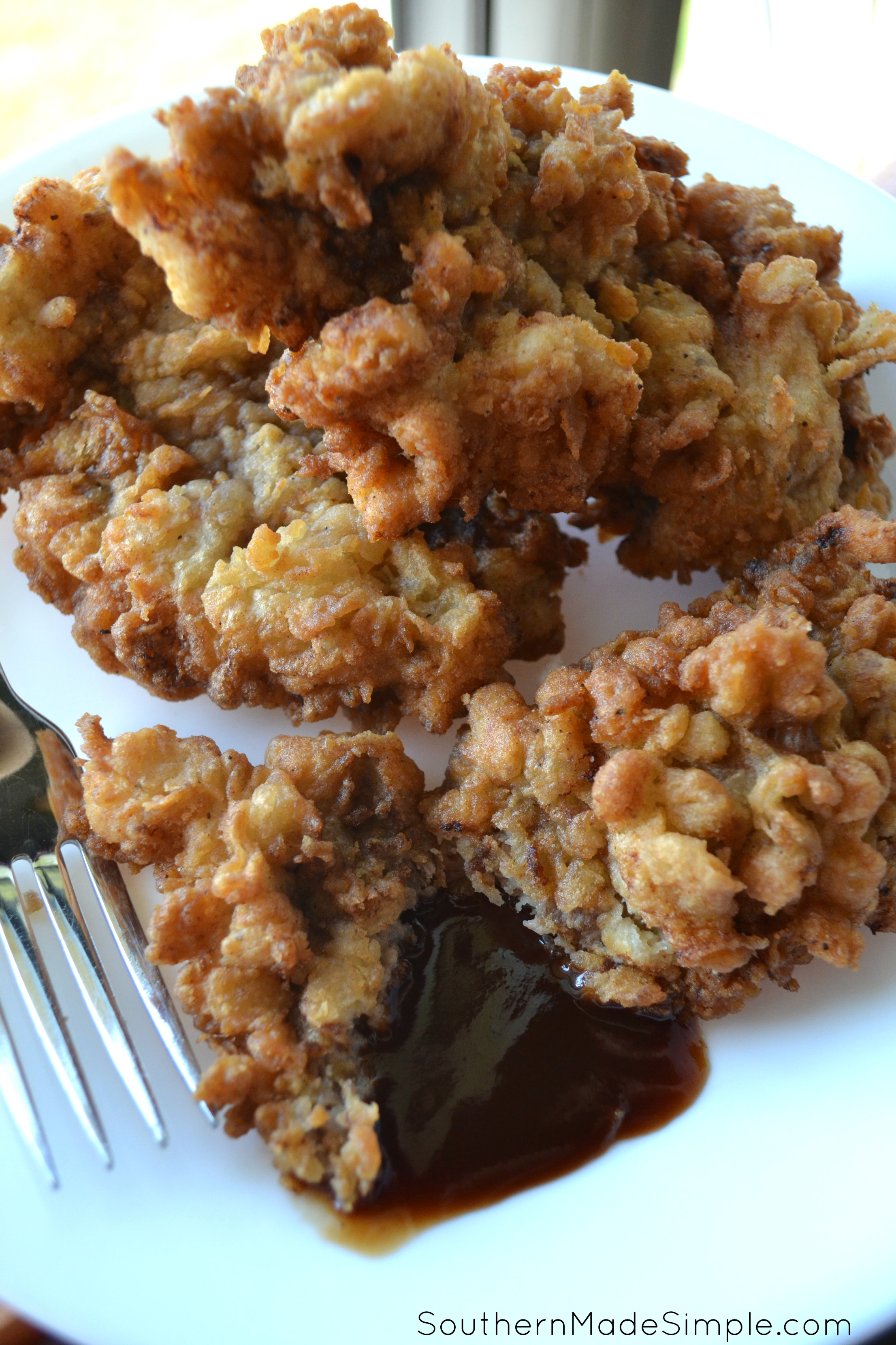 The Secret to the BEST Country Fried Steak! Trust me, it's not at all what you may think! I made this version using venison, but most people would opt for beef