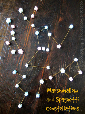 Marshmallow and Spaghetti Constellations