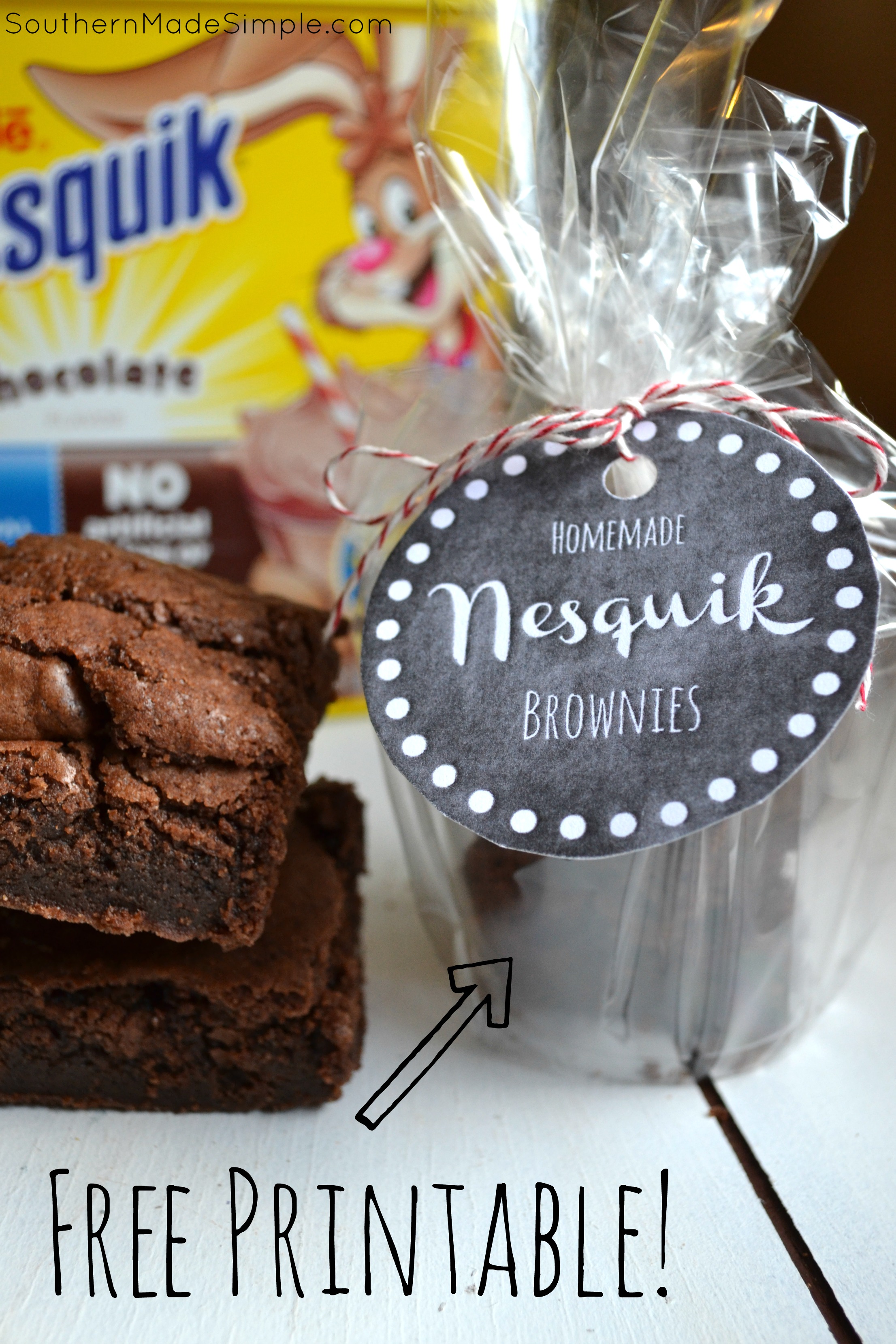 Nesquik Brownies A Perfect Back To