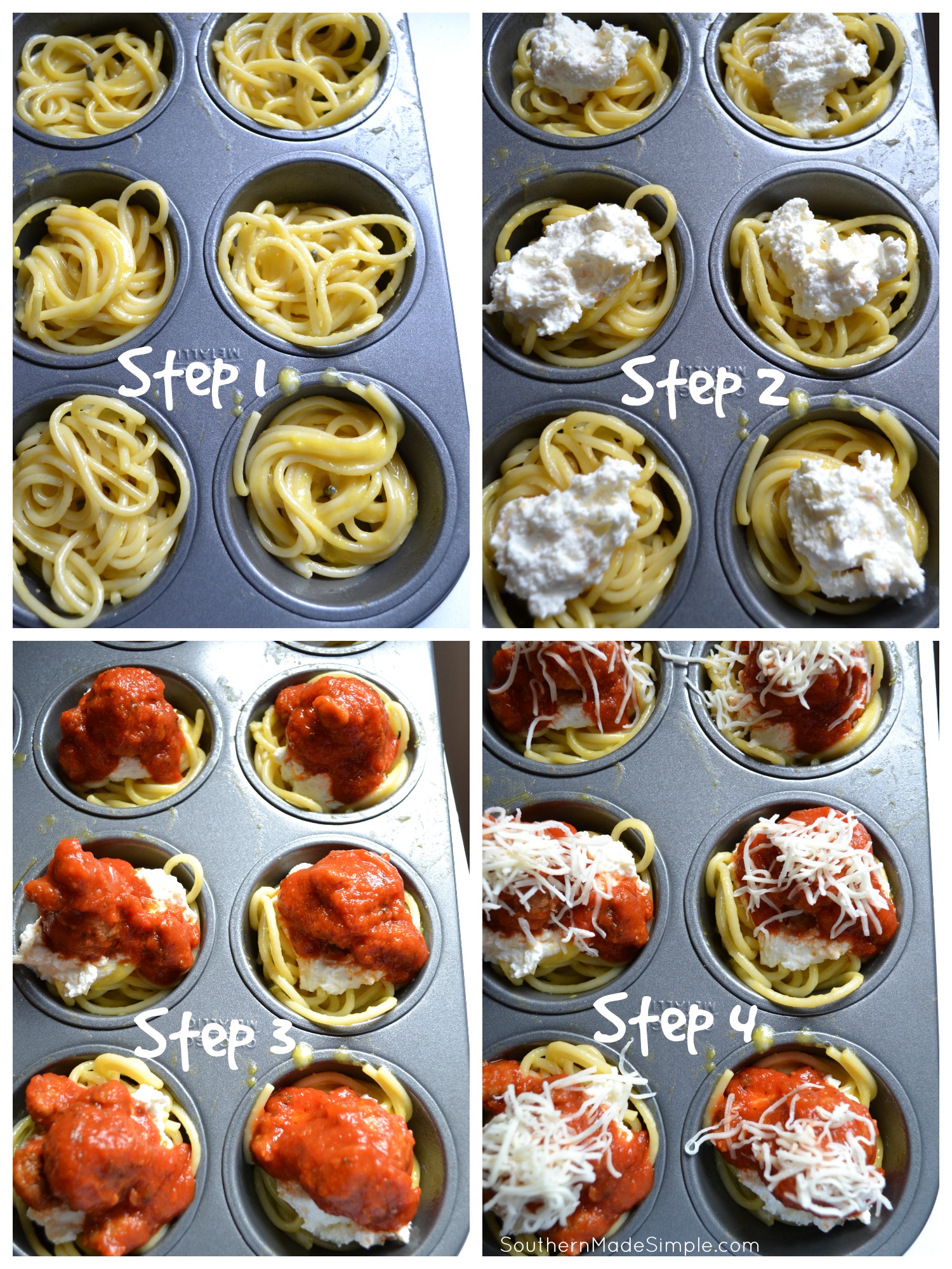 Spaghetti Bombs - a perfect back to school treat that allows you to eat spaghetti on the go (and with your HANDS!) These are so easy to make and are way more fun to eat then traditional spaghetti! #CampbellSavings #ad 