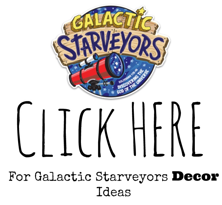 Galactic Starveyors VBS Decor