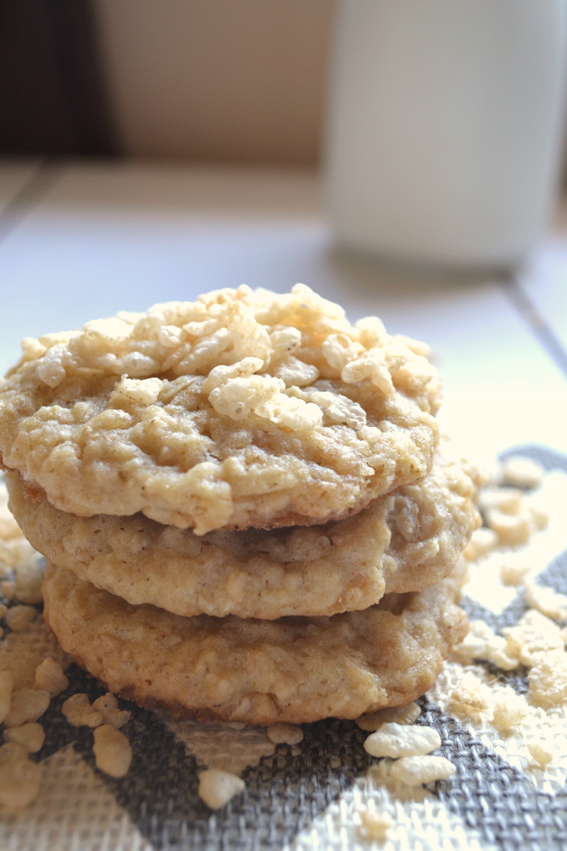 Everyone knows that cereal and milk go together, just like cookies and milk go together, too! When you combine the two, something seriously magical happens! These cookies are simple, delicious, and are a perfect blend of soft and chewy...with a little bit of crunch!