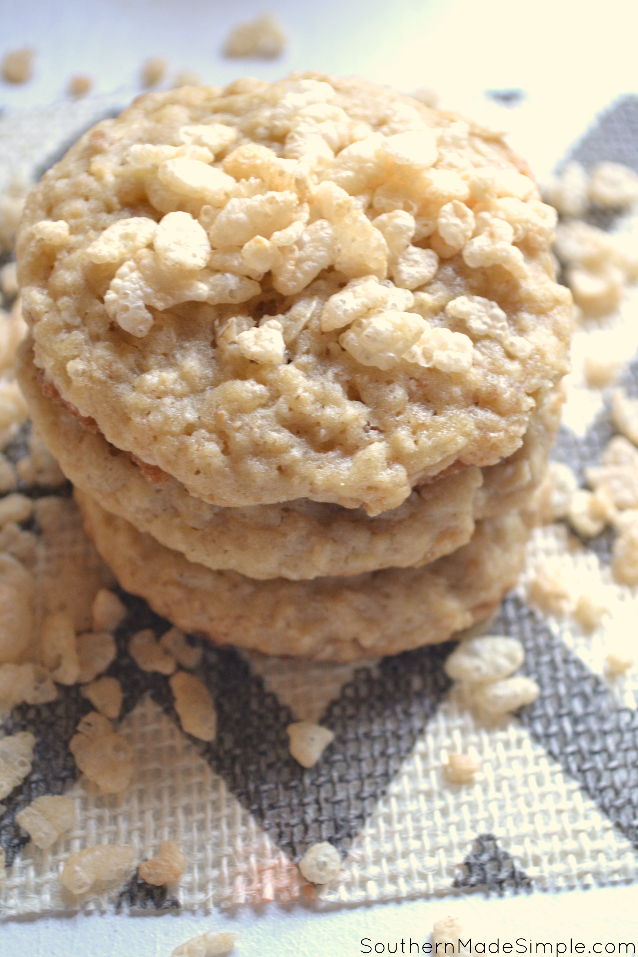 Everyone knows that cereal and milk go together, just like cookies and milk go together, too! When you combine the two, something seriously magical happens! These cookies are simple, delicious, and are a perfect blend of soft and chewy...with a little bit of crunch!