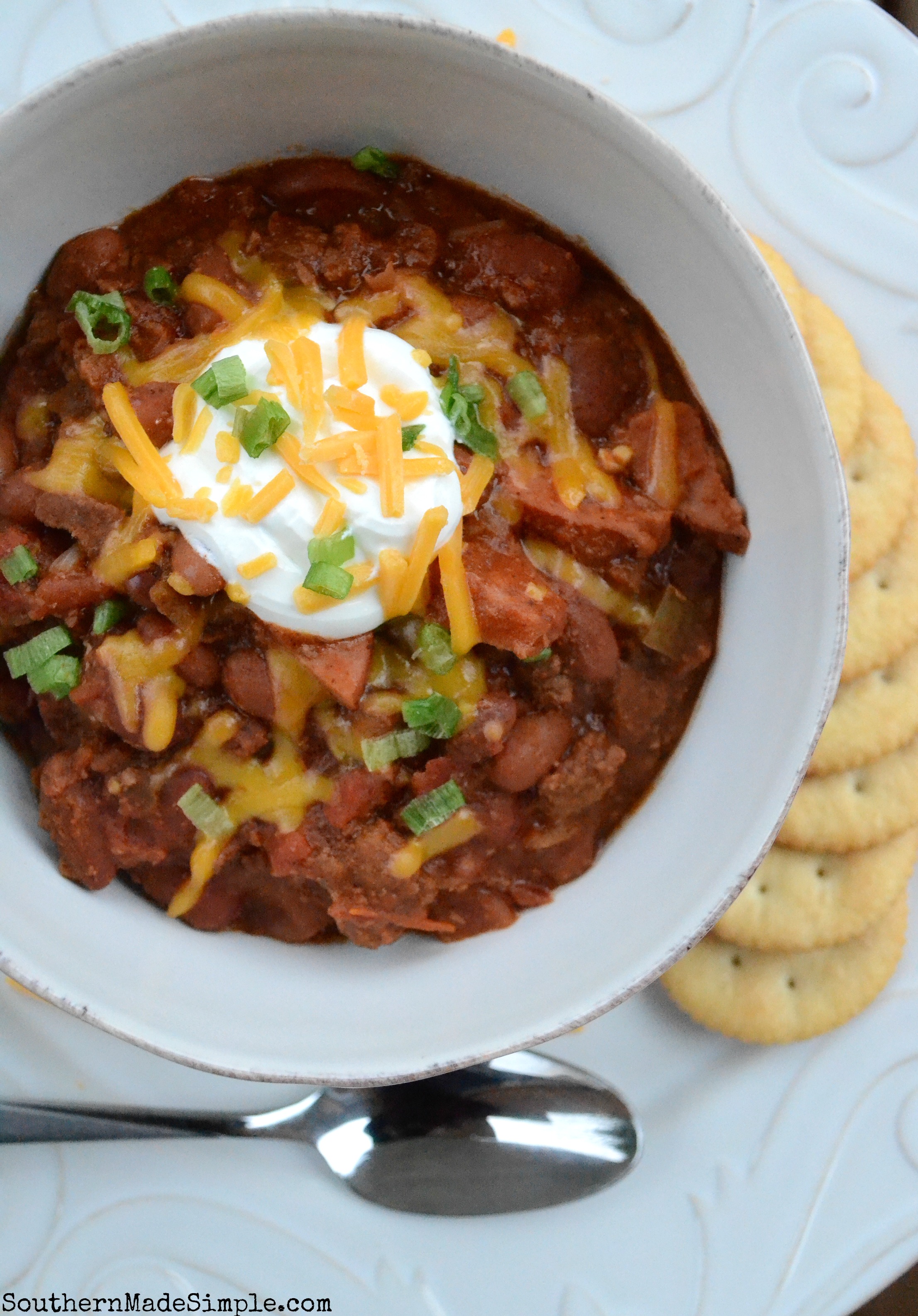 Venison and Sausage Chili is the perfect dish to warm you up on a cold winter night. It's so easy to make, and it's packed with delicious flavor!