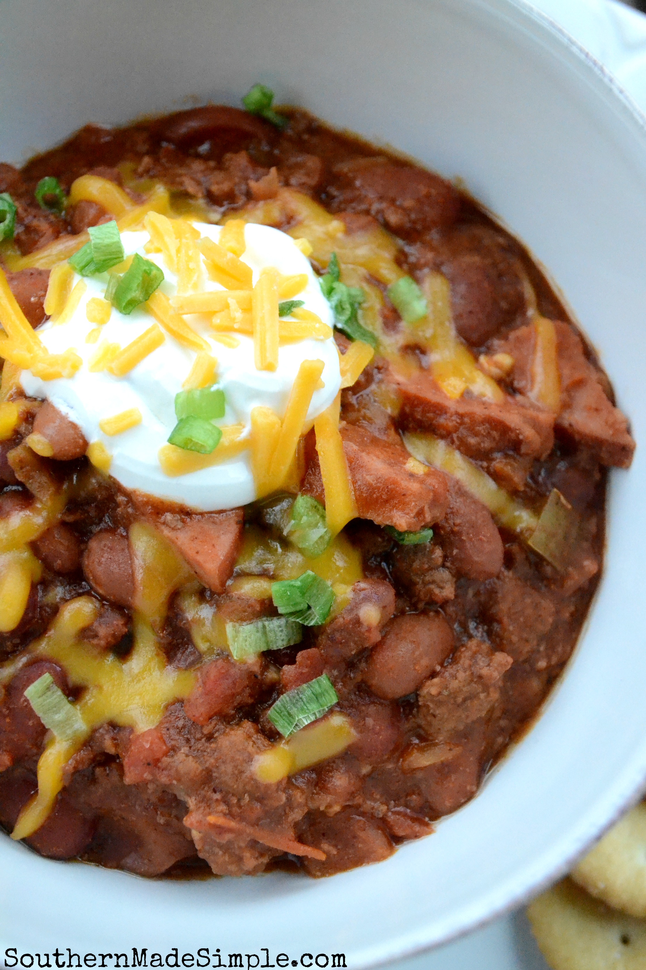 Venison Sausage Chili is the perfect dish to warm you up on a cold winter night. It's so easy to make, and it's packed with delicious flavor!
