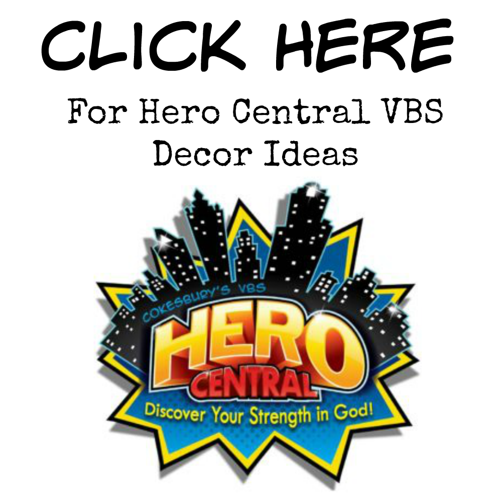 Hero Central VBS Decor on Amazon