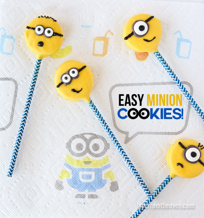 Despicable Me Inspired Minion Snack Crafts for Kids