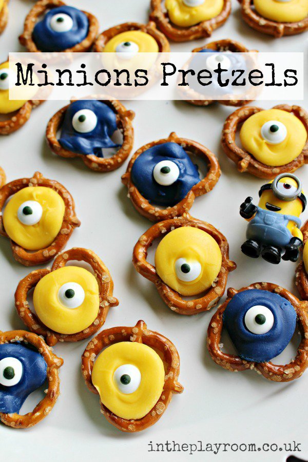 Despicable Me Inspired Minion Snack Crafts for Kids