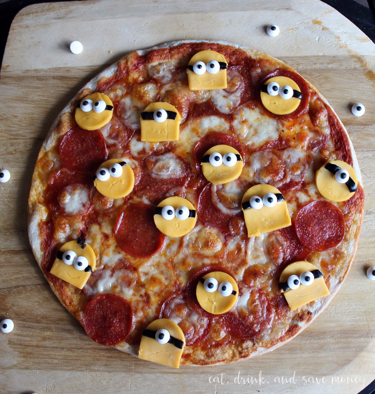 Despicable Me Inspired Minion Snack Crafts for Kids