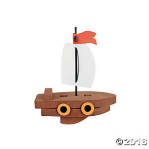 Twig Boat Craft - Easy Peasy and Fun