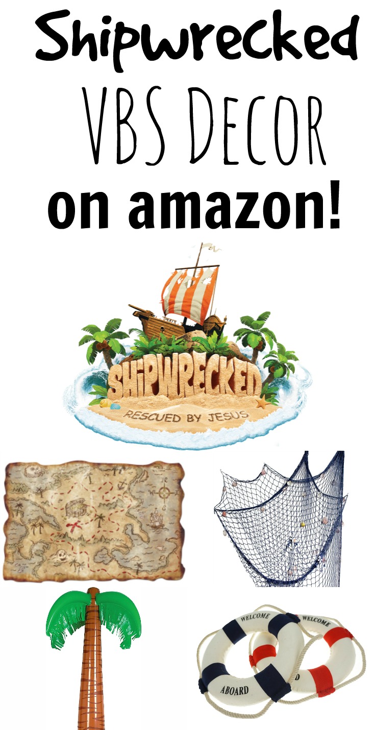 Shipwrecked VBS Decor Ideas on Amazon