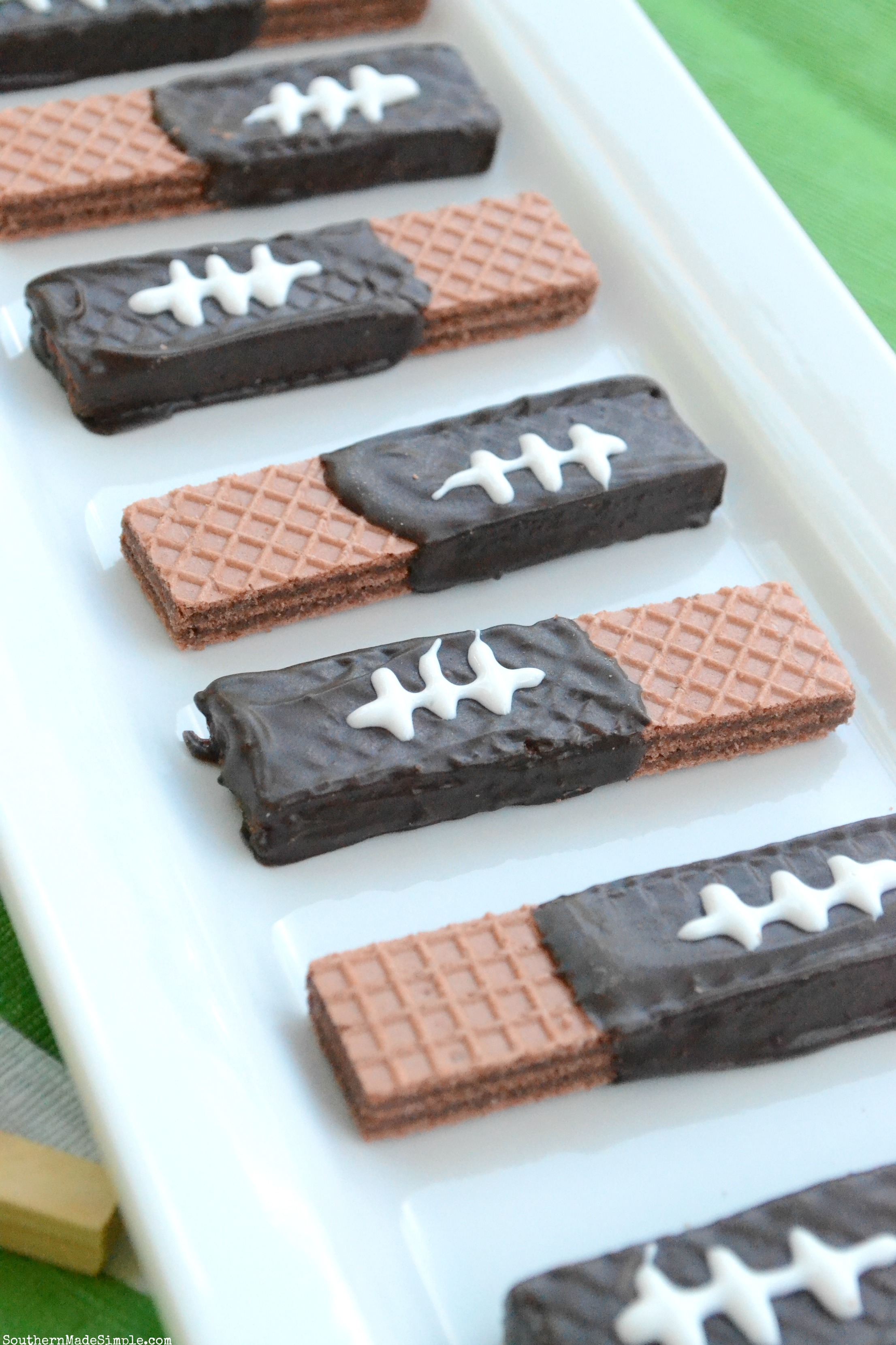 Football Sugar Wafers