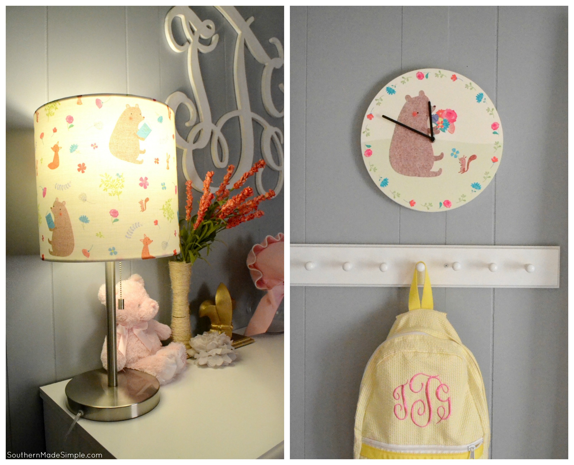 Big Girl Bedroom Reveal: Summer Storytime Simplicity #mouseandmagpie AD