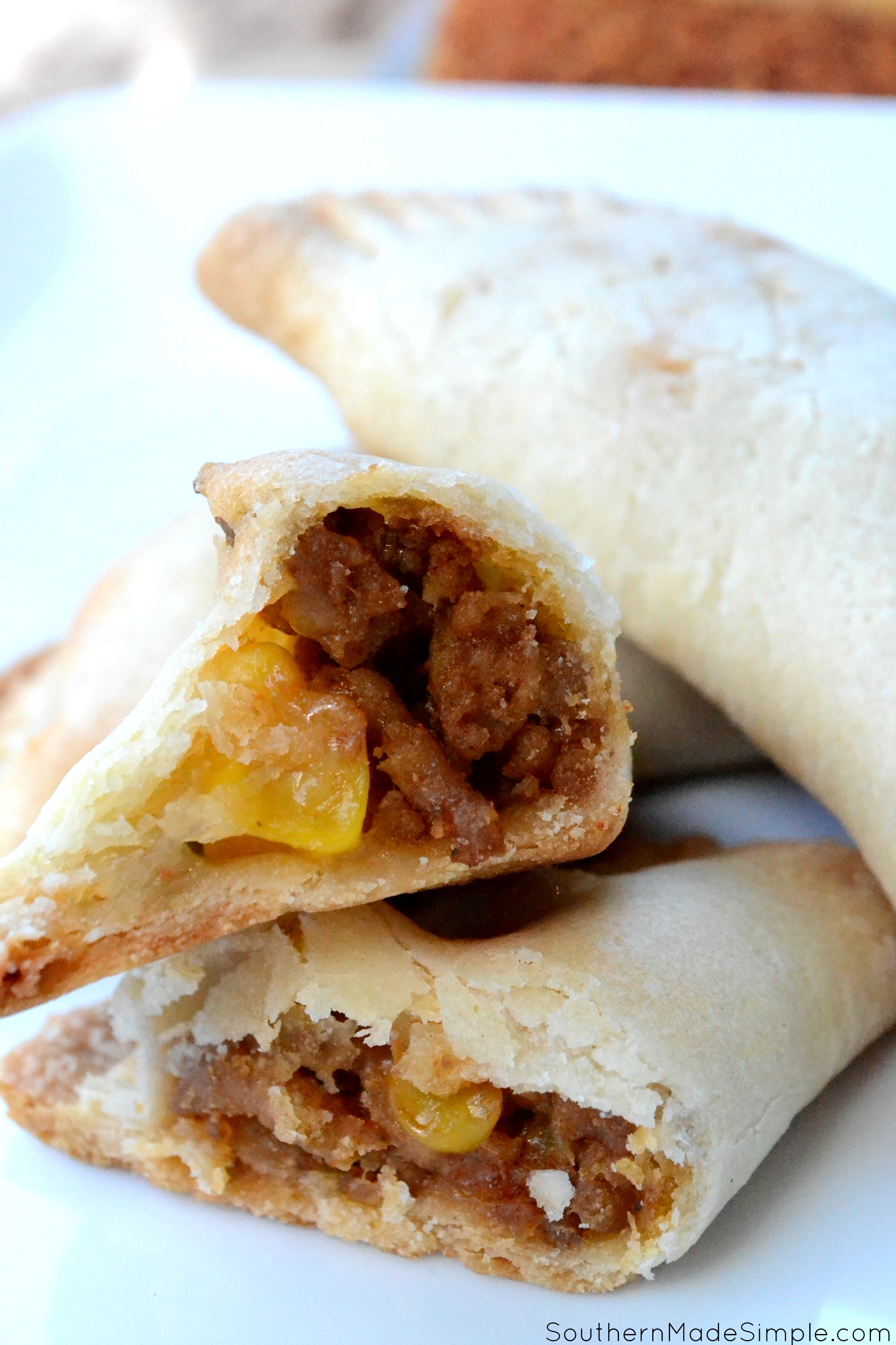 These easy Taco Hand Pies are perfect for those busy back to school nights when you need to throw something delicious together for dinner in a jiffy! #BackToButterball #ad