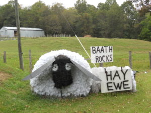 Painted Hay Bale Ideas