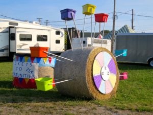 Painted Hay Bale Ideas