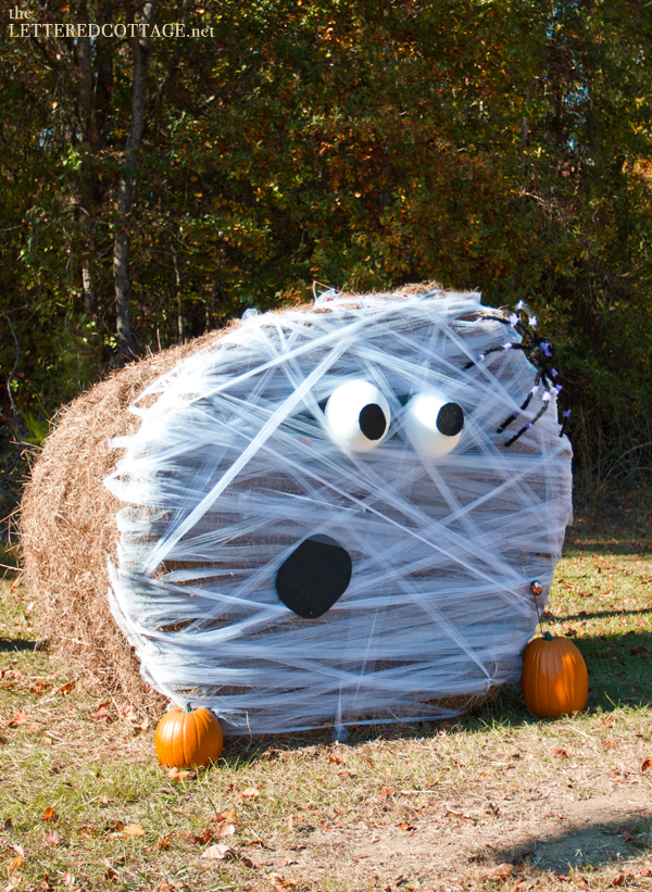 Painted Hay Bale Ideas