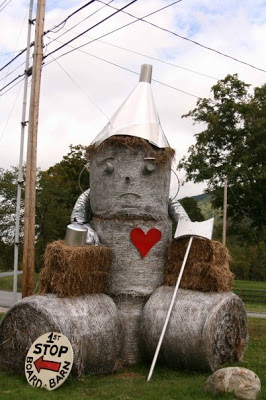 Painted Hay Bale Ideas