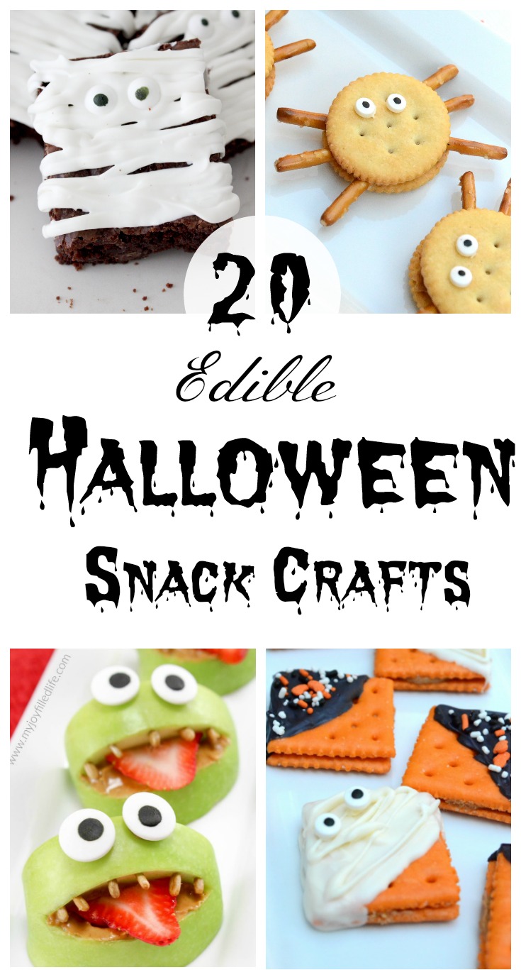 Halloween Snack Crafts for Kids