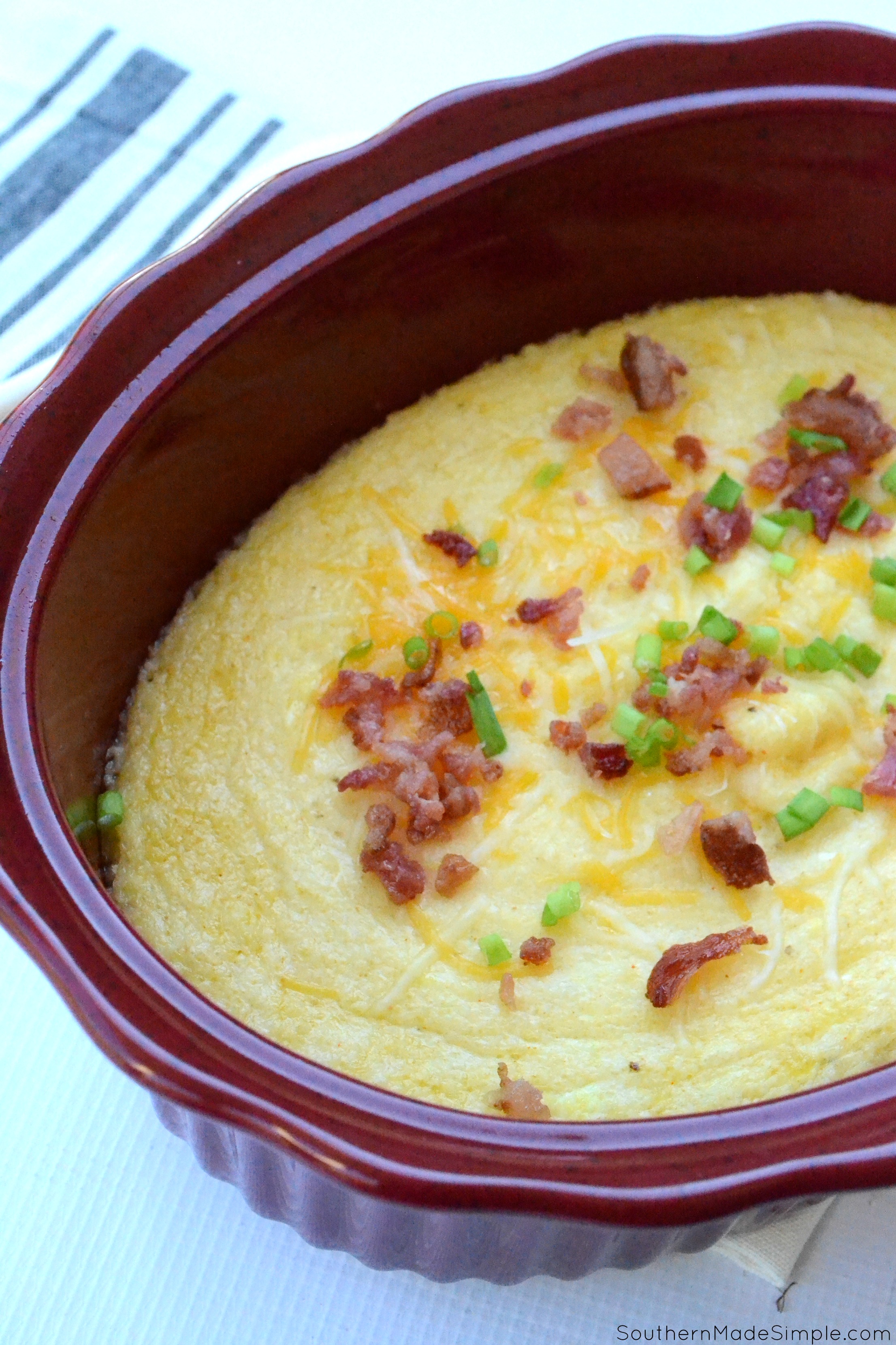 Southern Baked Cheese Grits - Southern Made Simple