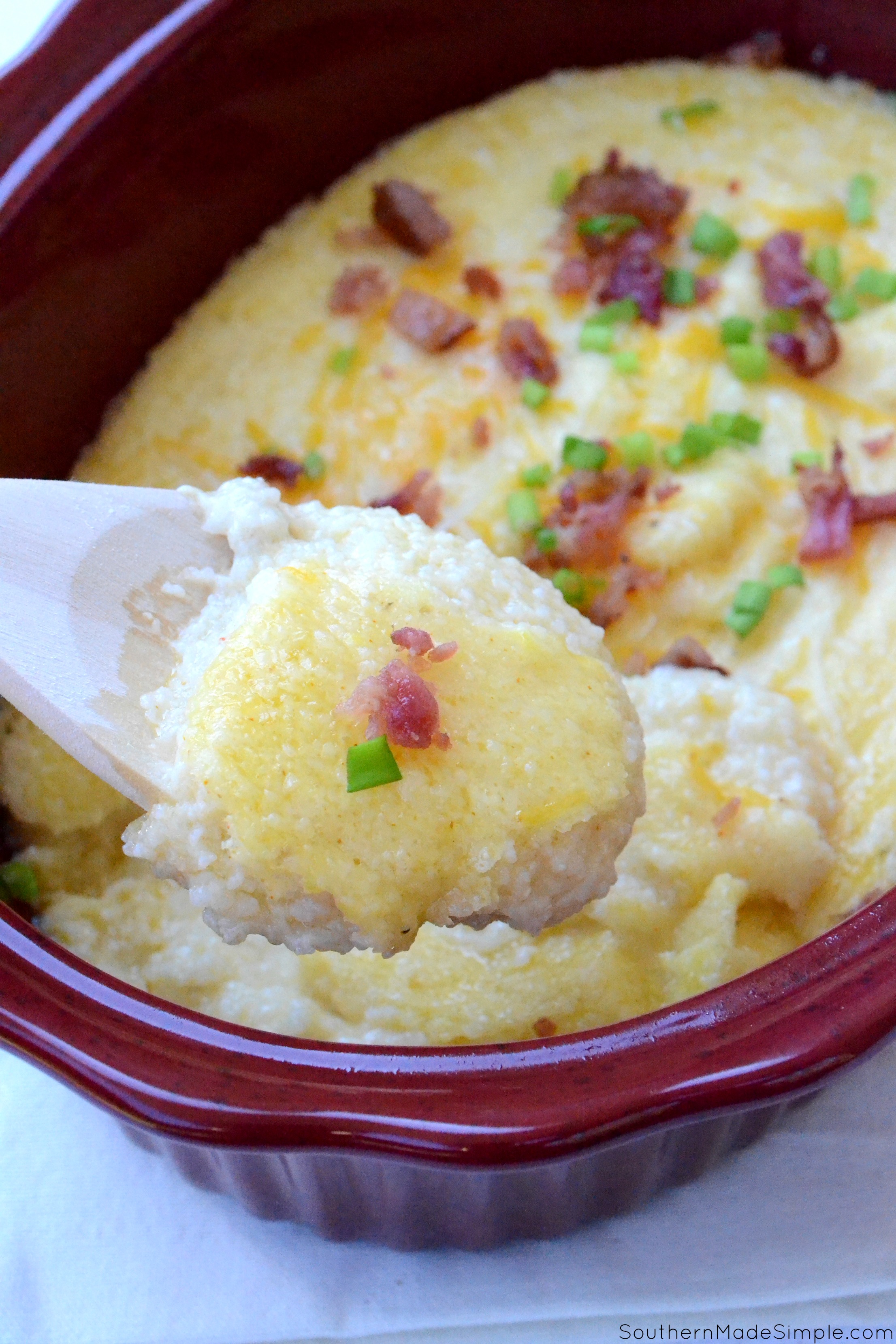 Southern Baked Cheese Grits