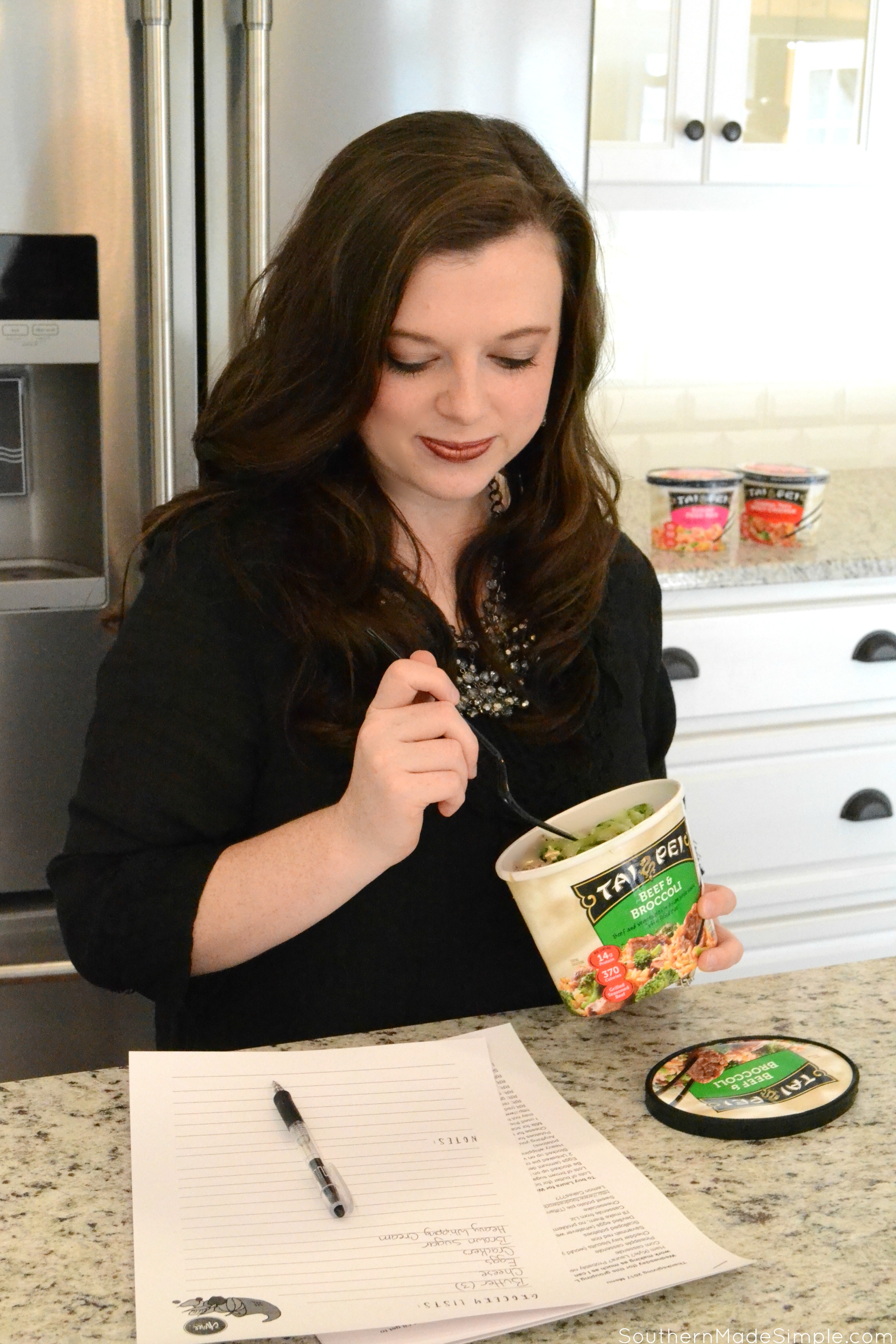 Hosting friends and family for the holidays can be nothing short of overwhelming at times, but thankfully it doesn't always have to be! I'm sharing a few simple hacks to help you stress less, plus one of my favorite ways to have a little "me time" during the hustle and bustle of the season! #TaiPeiFrozenFood #IC #ad