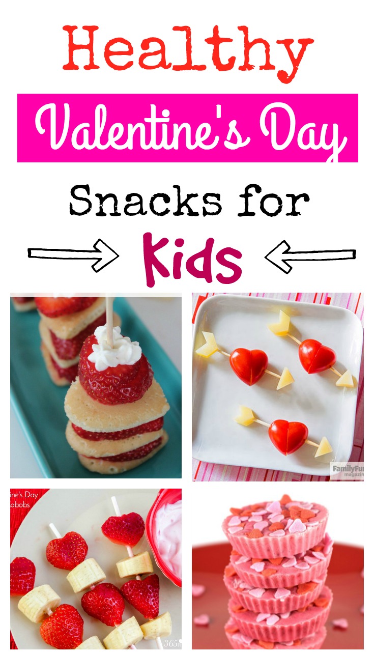 Healthy Valentine's Day Snacks for Kids