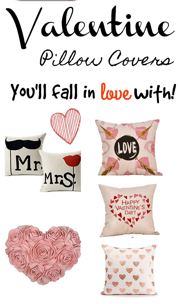 Valentine Pillow Covers