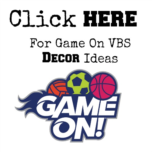 Game On VBS Decor Ideas