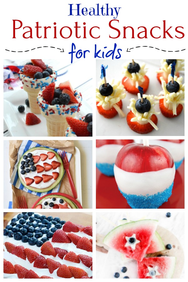 Healthy Patriotic Snacks for Kids