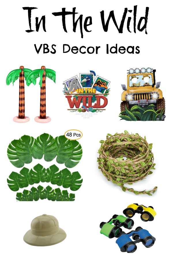 In The Wild VBS Decor Ideas