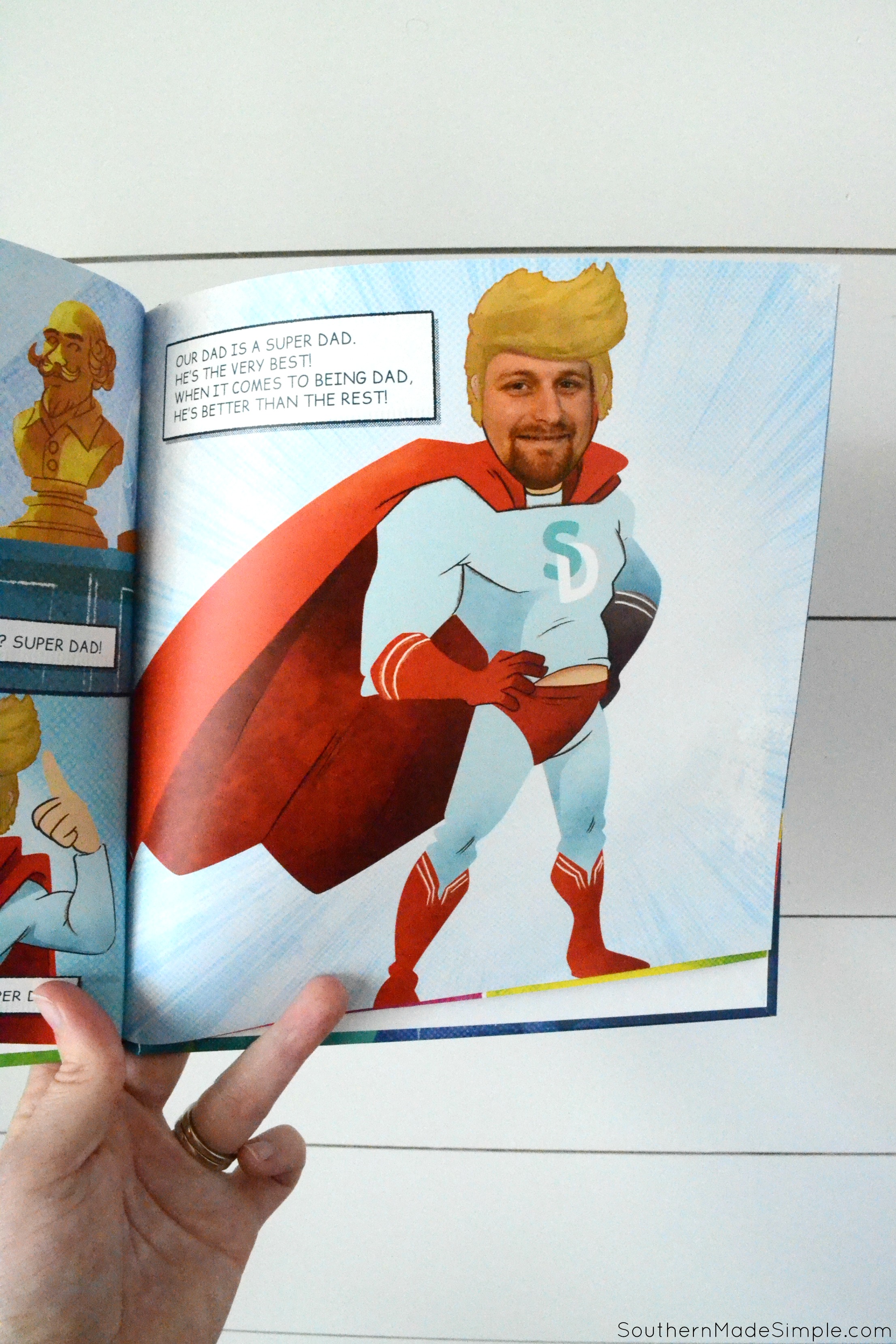 A Father's Day Gift We'll Always Cherish - Super Dad from I See Me! Personalized Children's Books