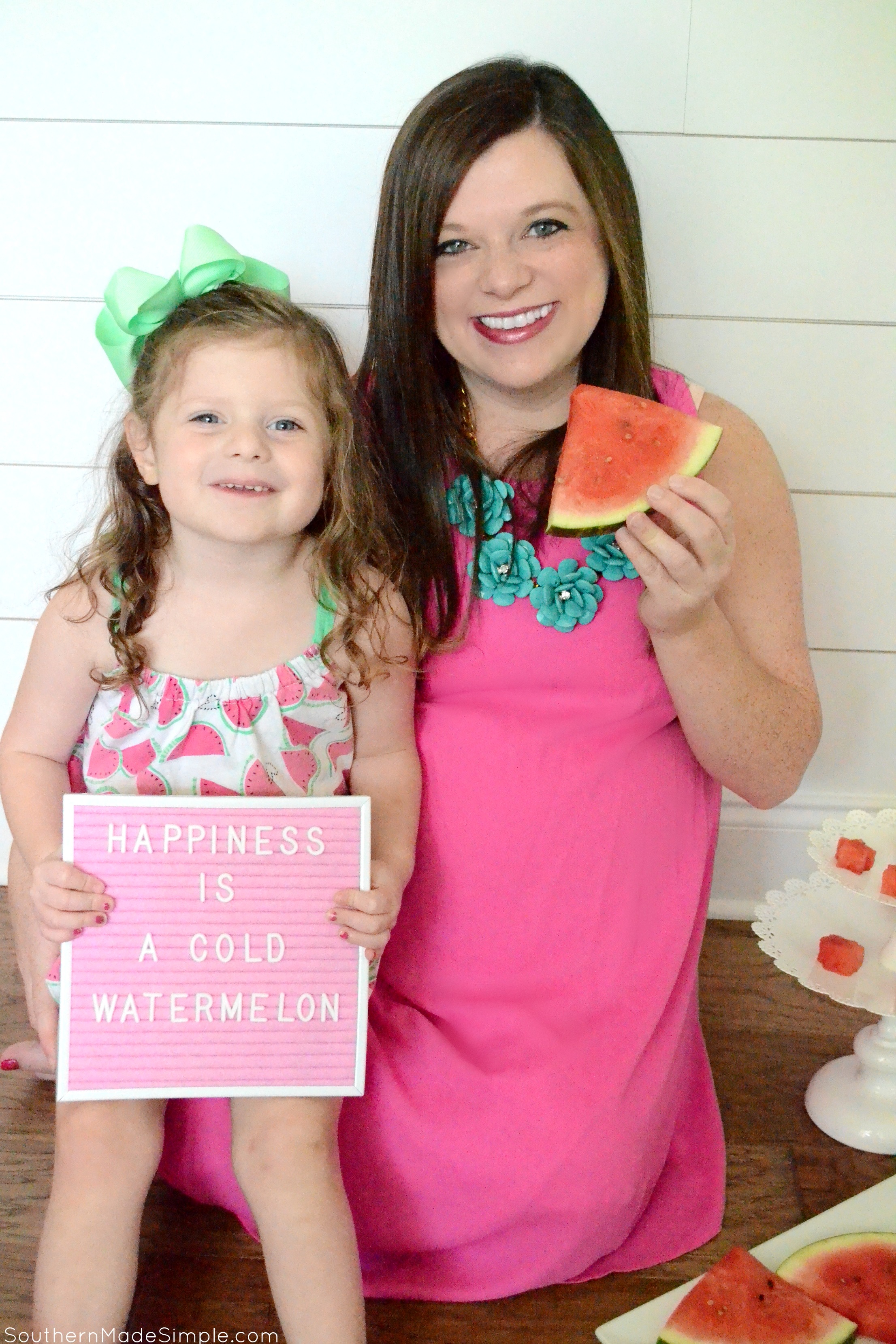 Happiness is a Cold Watermelon: Coconut Watermelon Ice Pops