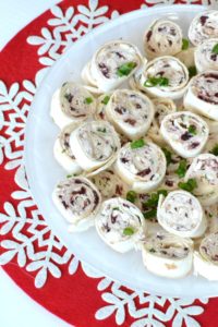 Cranberry Cream Cheese Pinwheels
