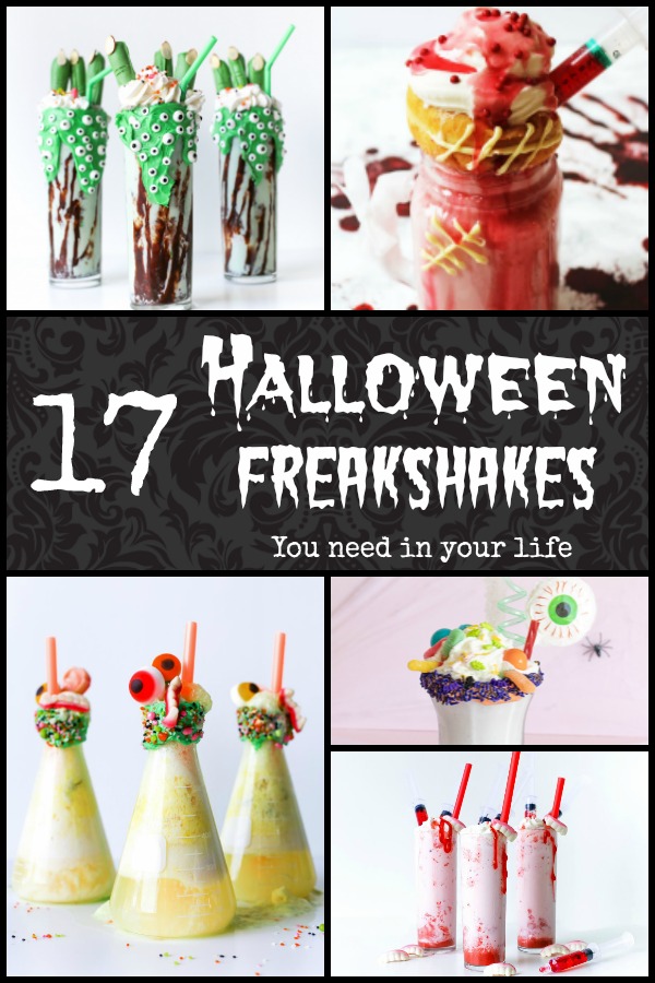 Halloween Freakshakes