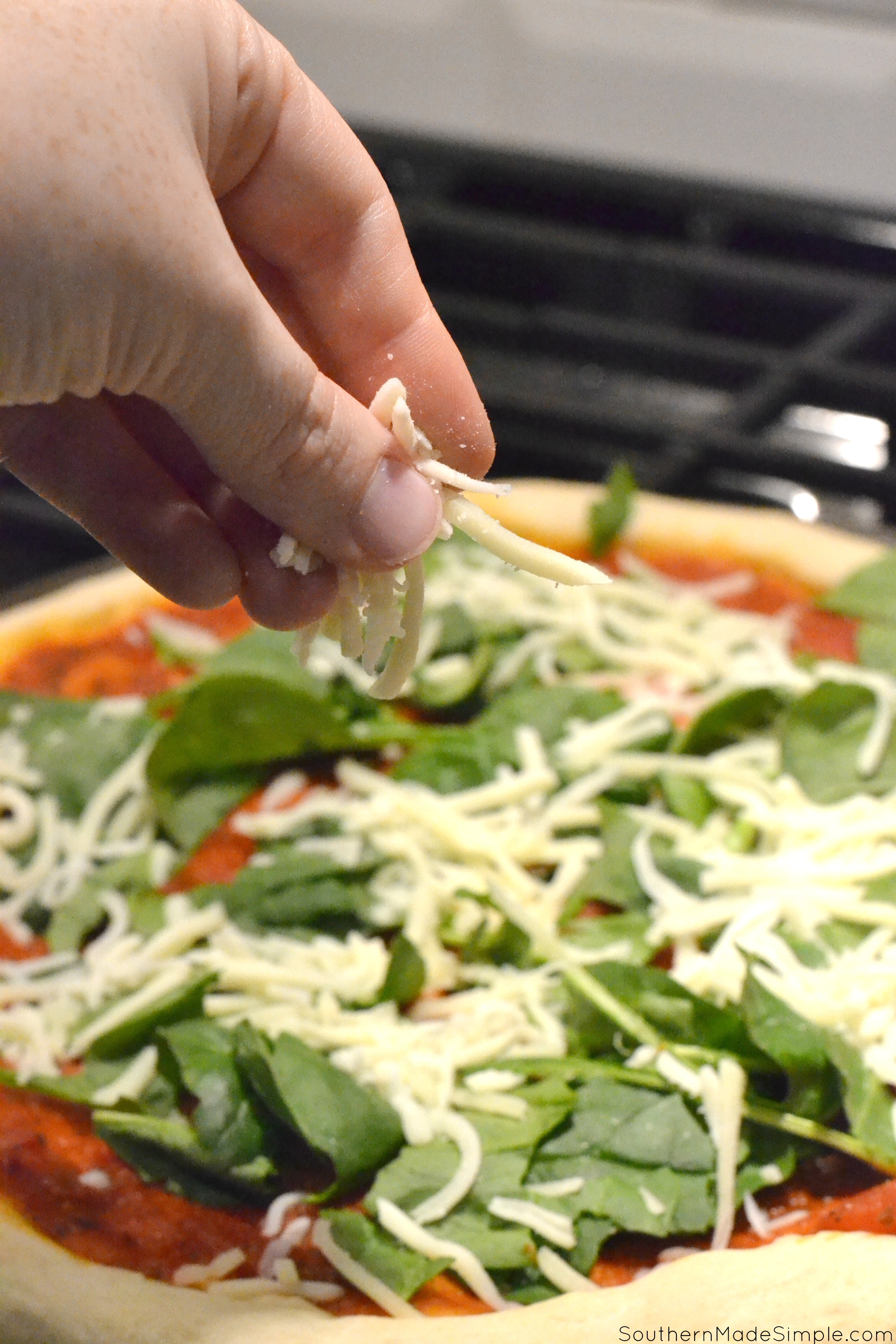 BLT Pizza with Sargento Shreds