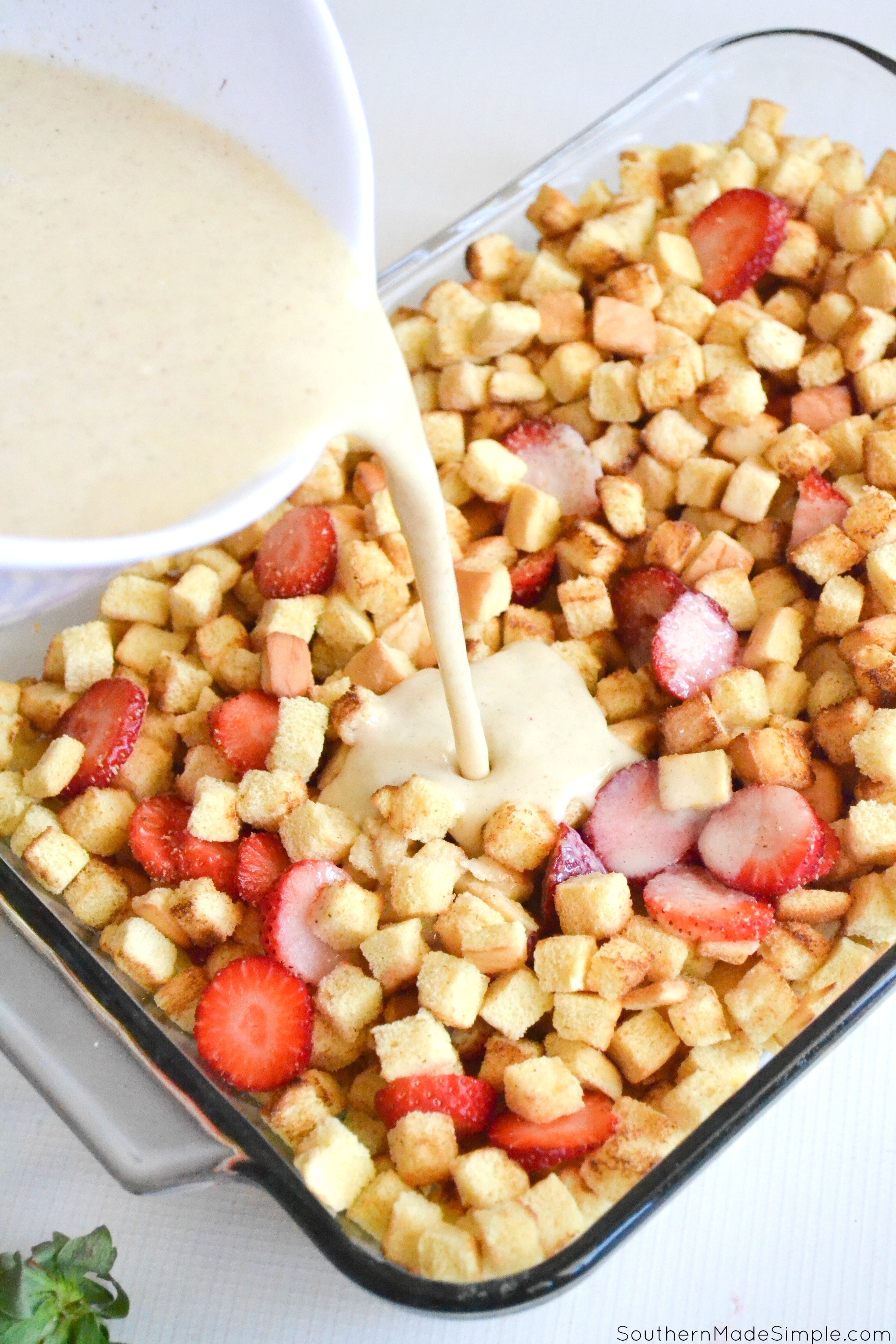 Strawberry French Toast Bake