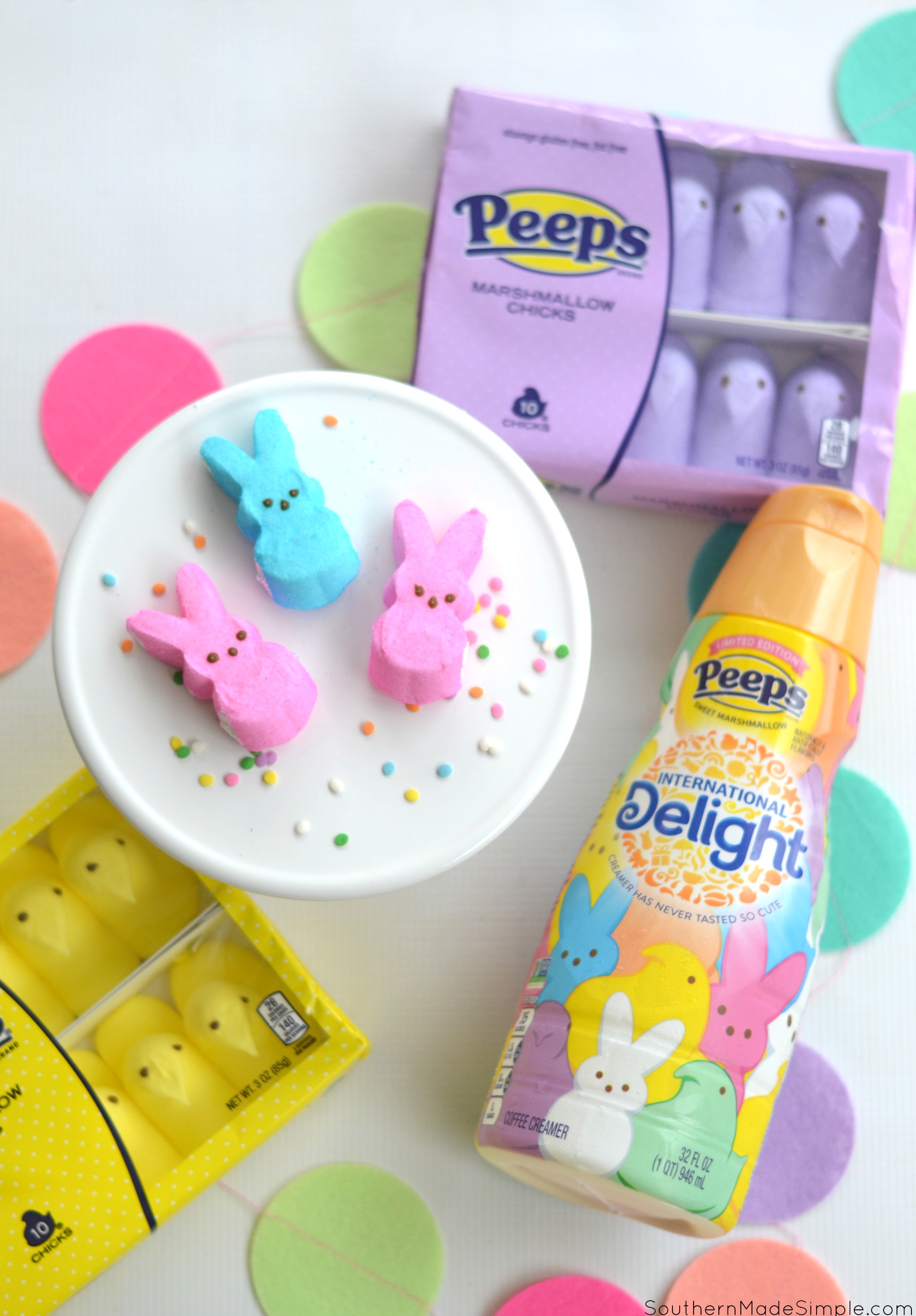 Peeps Marshmallow Mousse