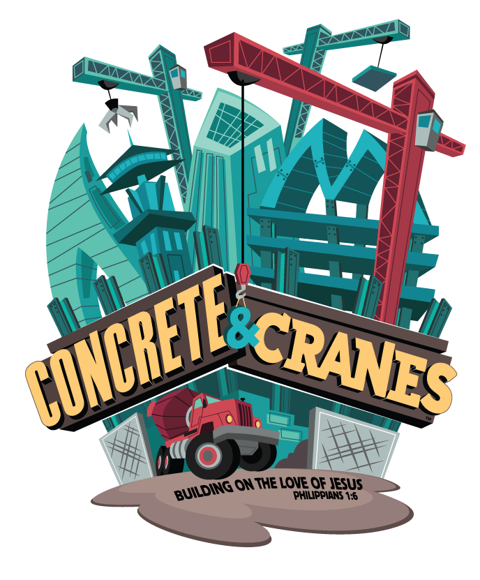 Concrete & Cranes VBS Decor Ideas #ConcreteandCranes #VBS #Construction